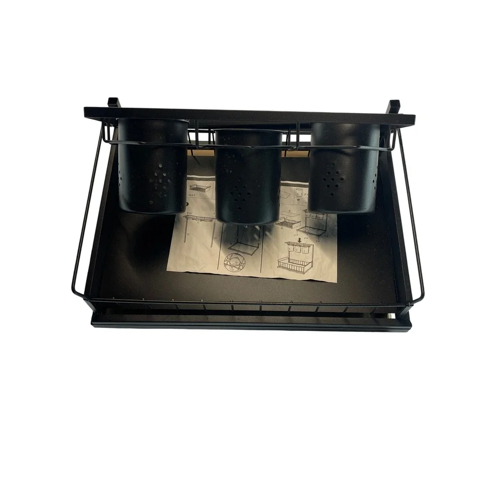 KAMSEA Hair Tool Organizer Wall Mount‎ Holder Bathroom Vanity Styling Station